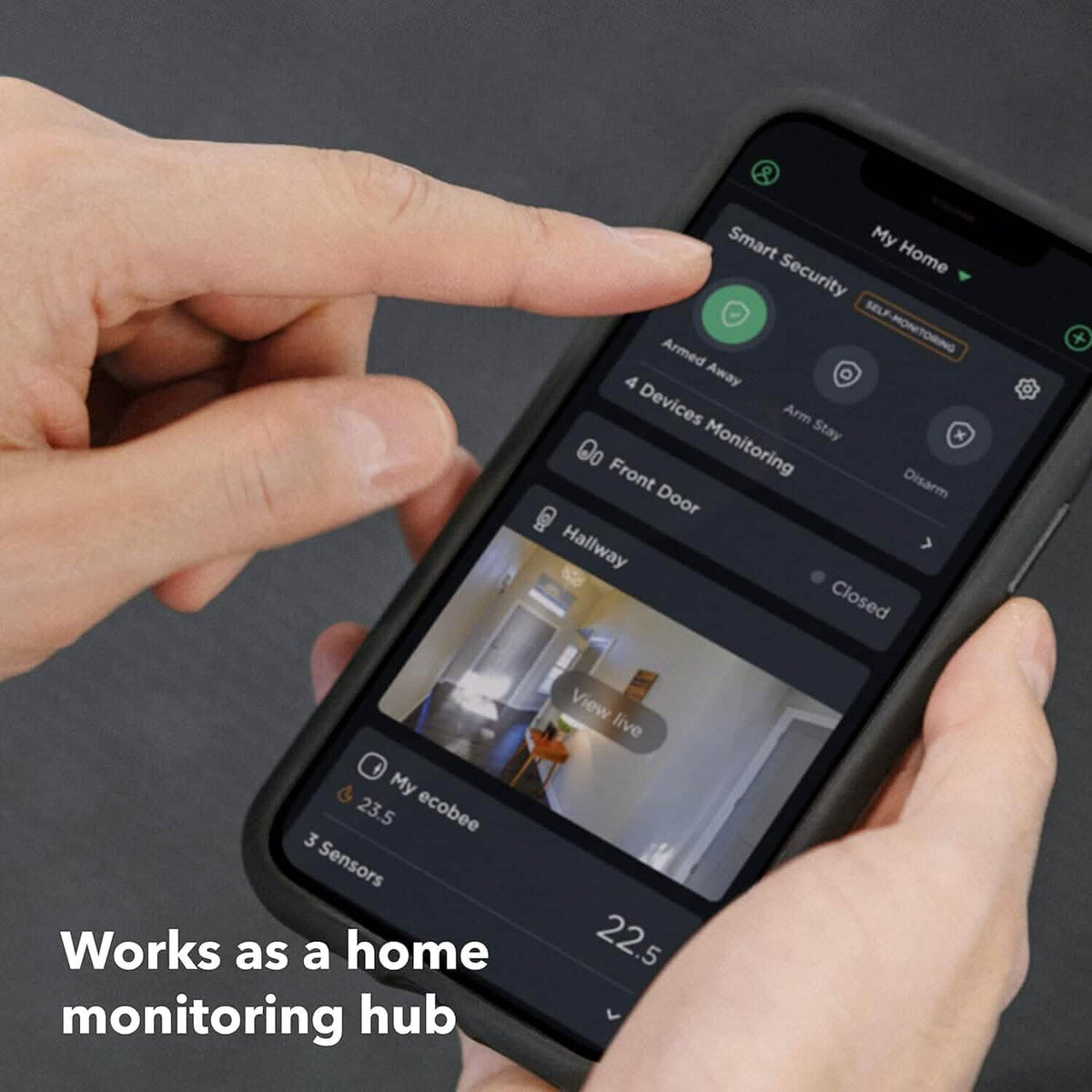 ecobee 1080p Indoor WiFi Security Camera (Refurbished)