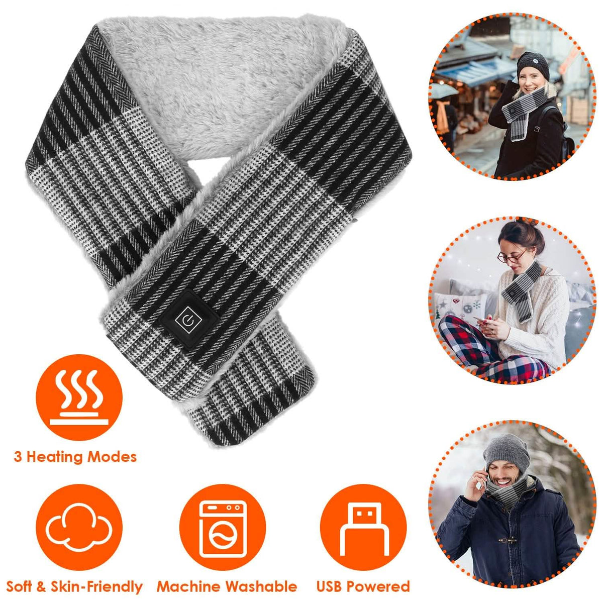Electric Heated Scarf
