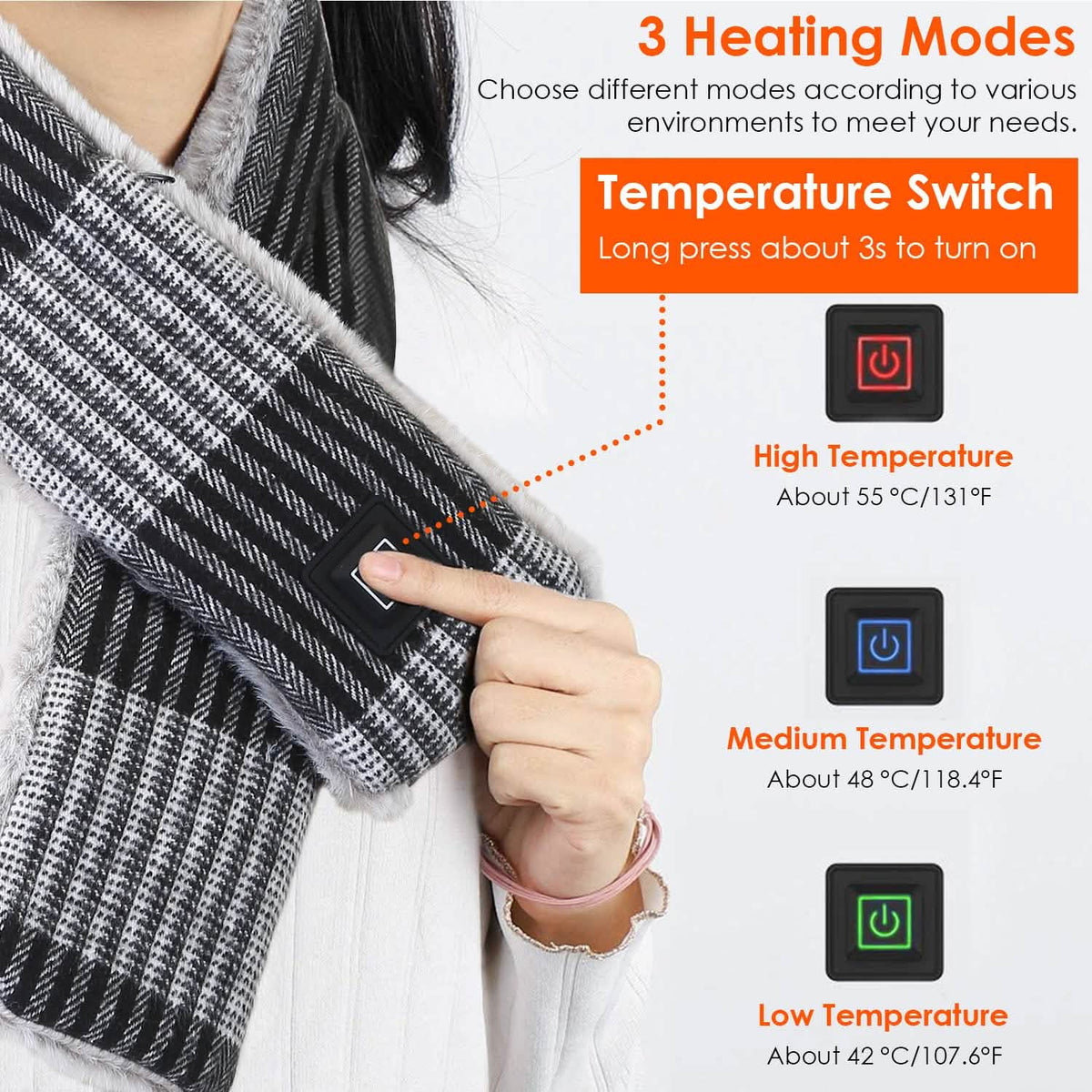 Electric Heated Scarf