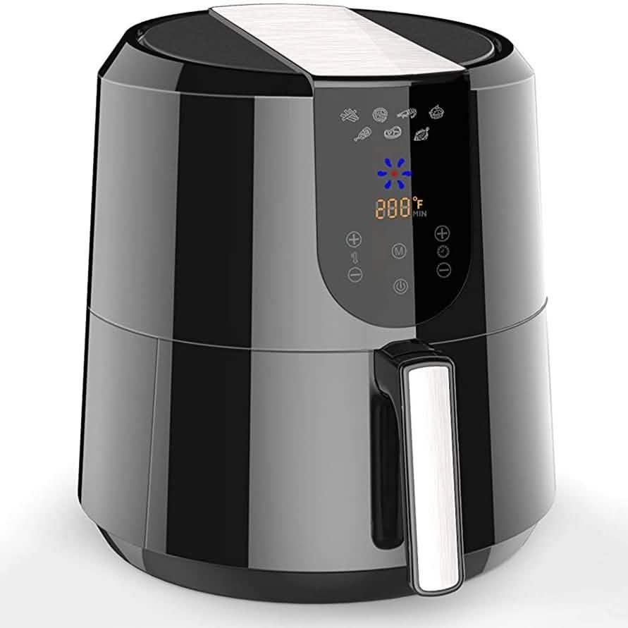 Emerald Air Fryer 5.2 Liter Capacity Digital LED Touch Display