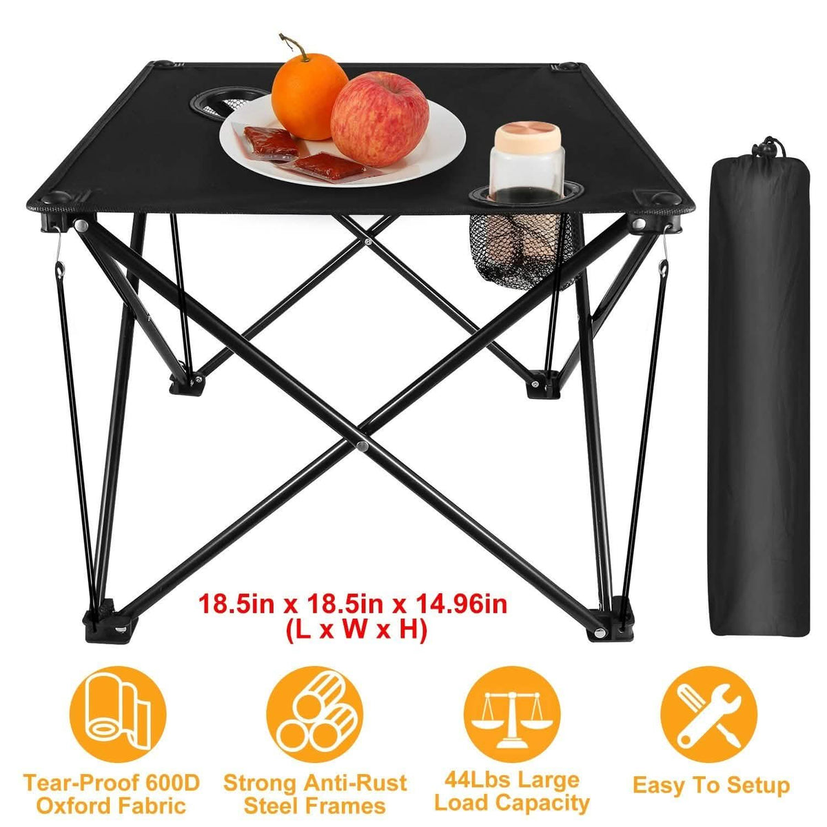Foldable Camping Table Portable Travel Desk
