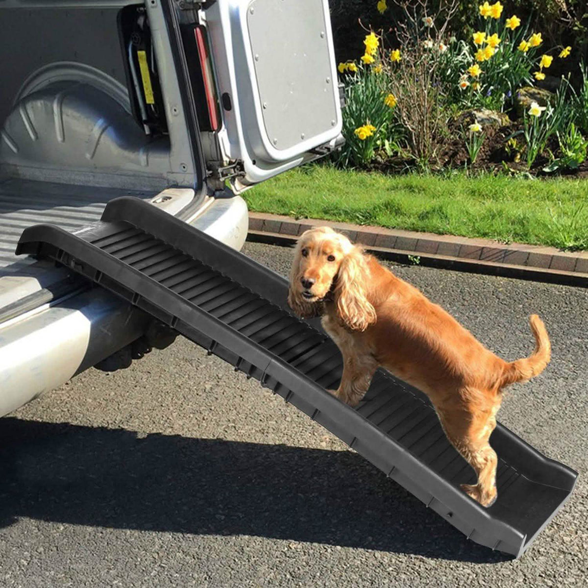 Foldable Pet Ramp Non Slip Ladder