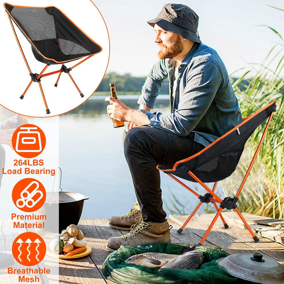 Folding Outdoor Camping Chair