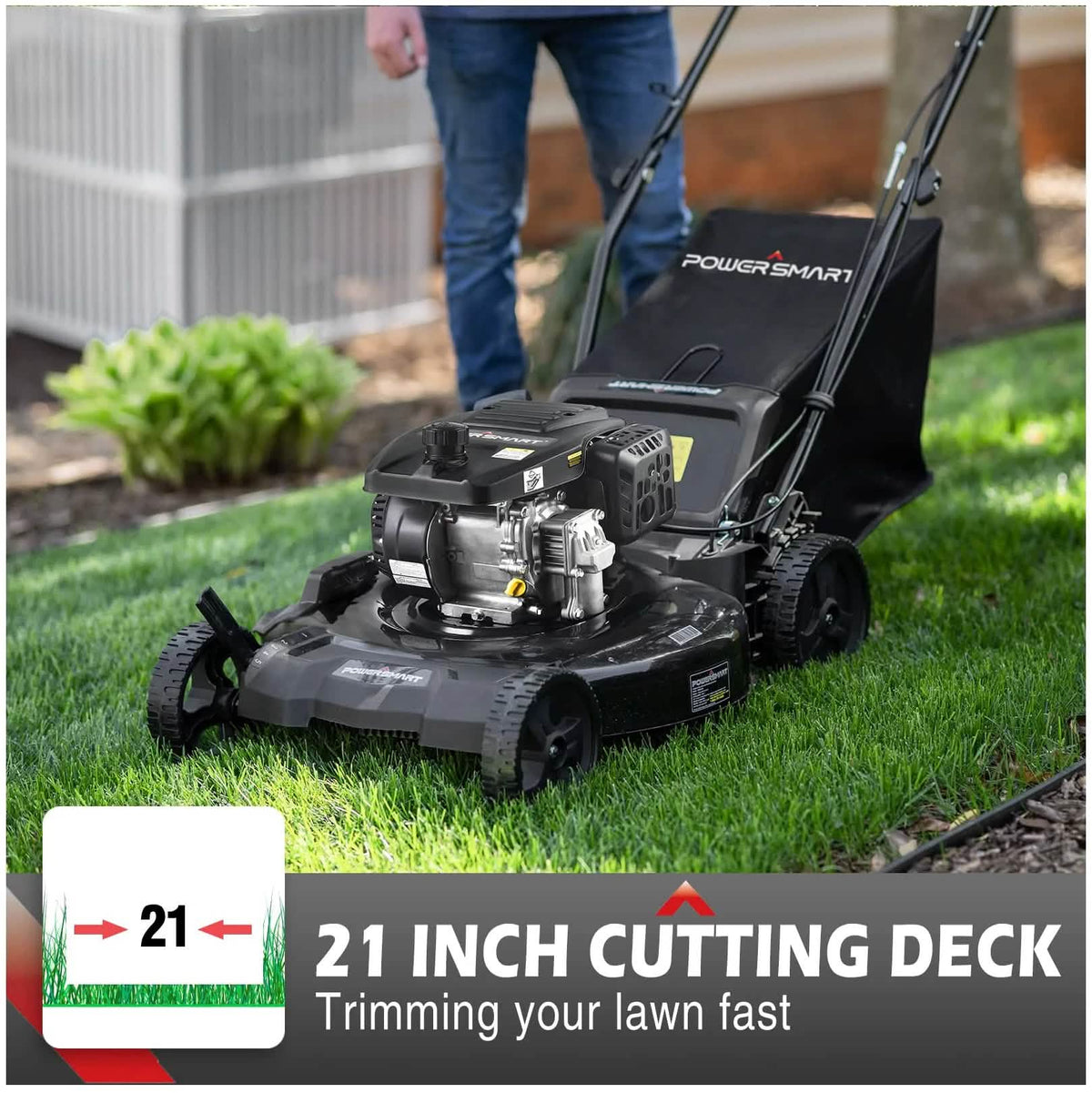 Gas Powered Self-Propelled Lawn Mower