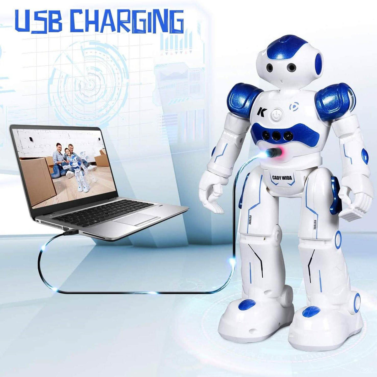 Gesture Sensing Remote Control Robot Toy for Kids