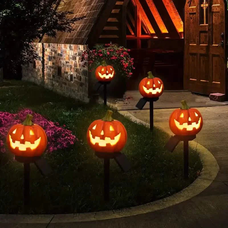 Halloween Jack-o '-lantern Solar Light