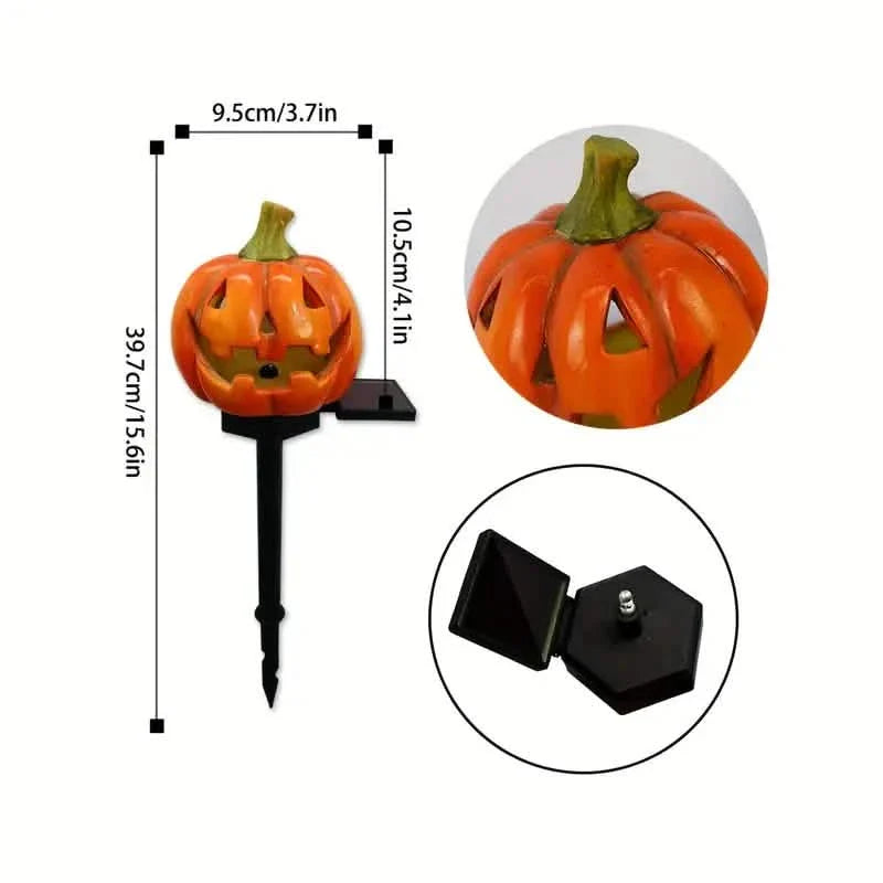 Halloween Jack-o '-lantern Solar Light