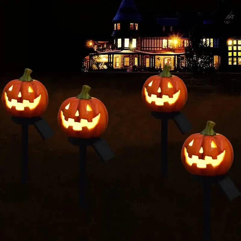 Halloween Jack-o '-lantern Solar Light