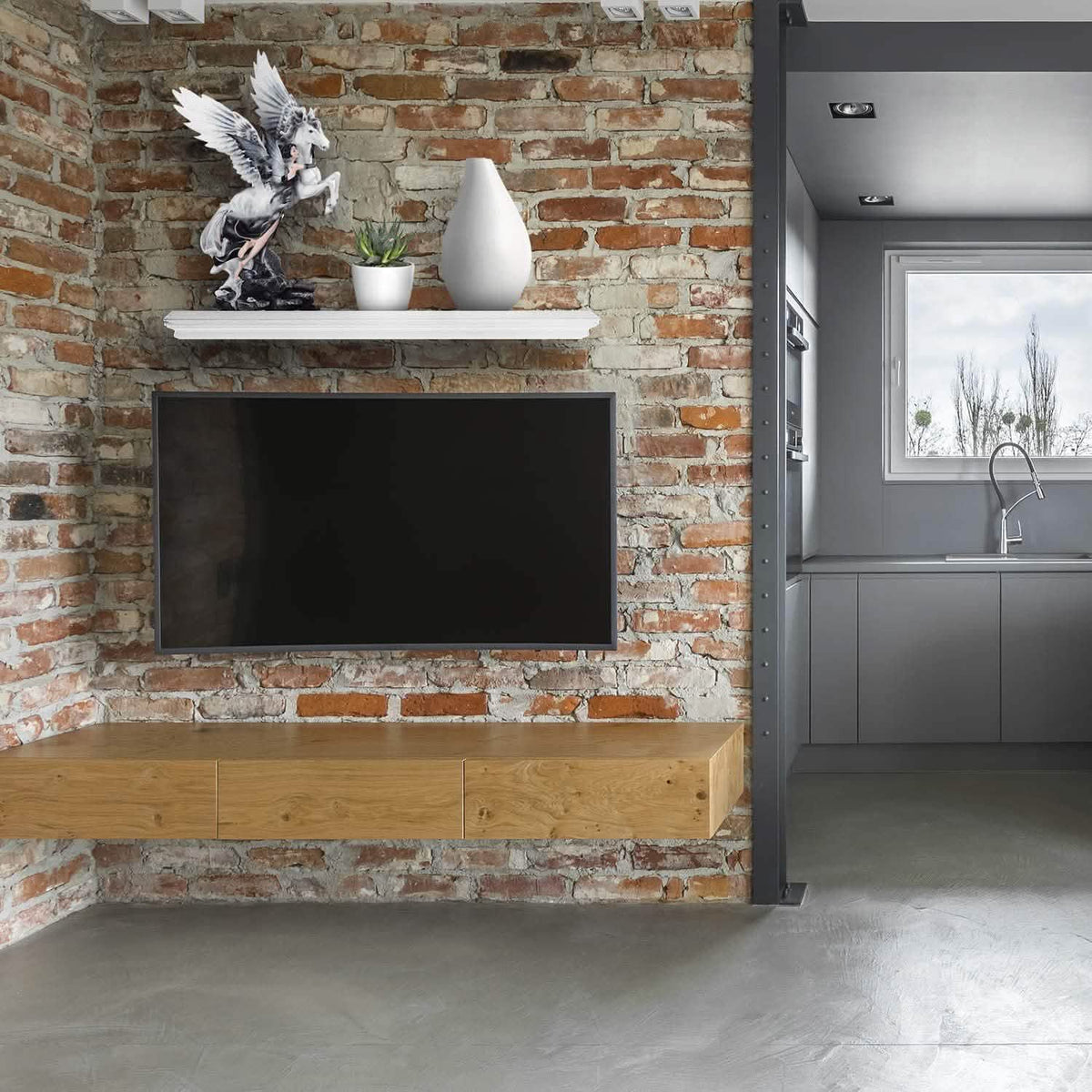 Halter Floating Wall Shelf