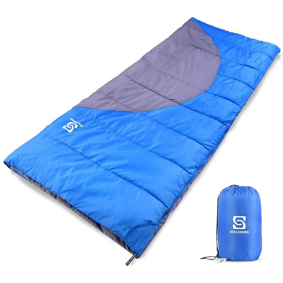 HOLLEGEND Sleeping Bag - Envelope Lightweight Portable
