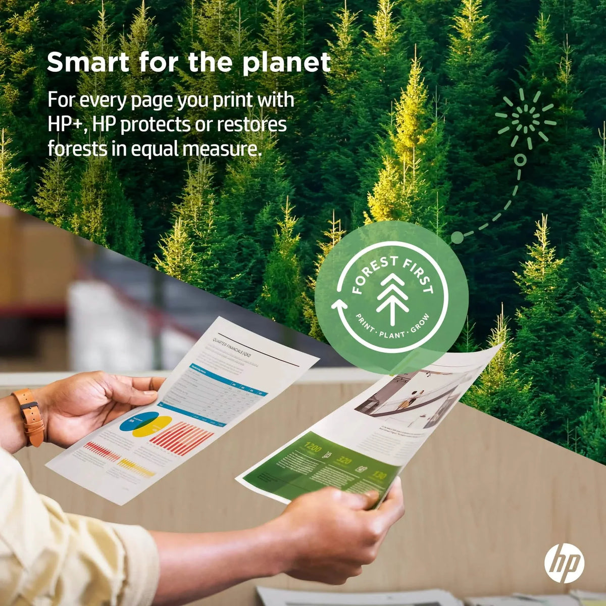 HP DeskJet 2755e All-in-One Inkjet Printer Color Mobile Print Copy Scan (Refurbished)