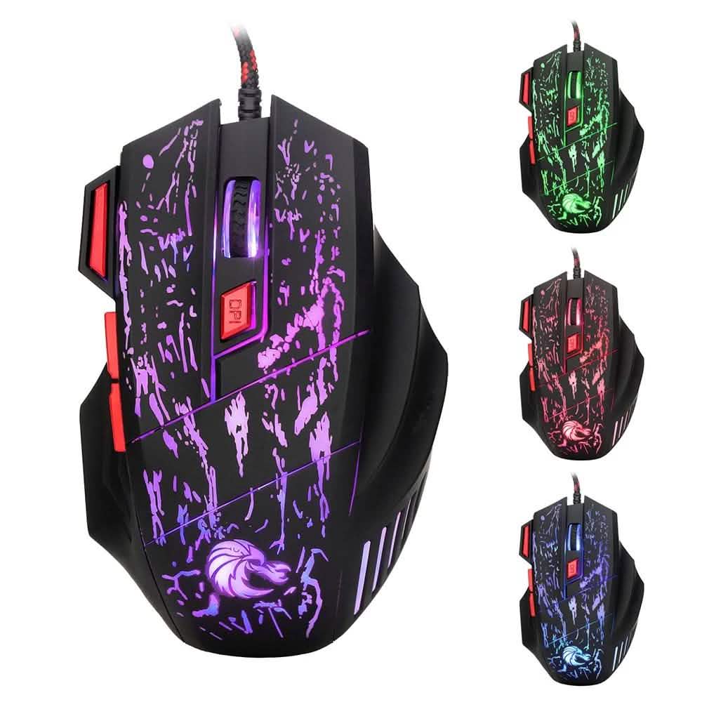 HXSJ J50 One-Handed Gaming Keyboard Mouse Combo