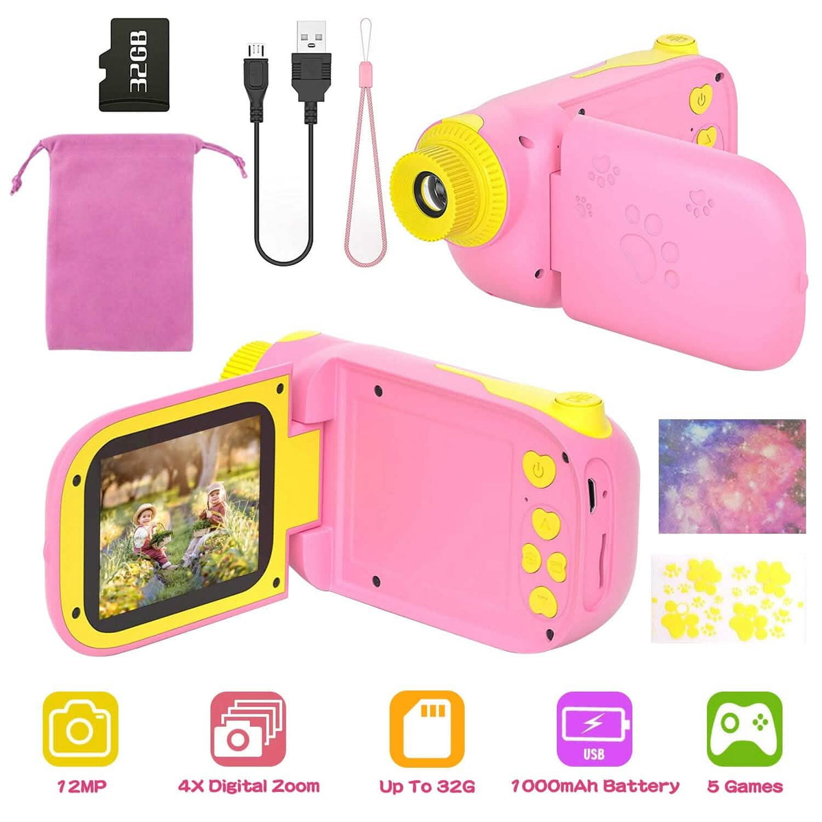 Kids Digital Camera Child Video Camera