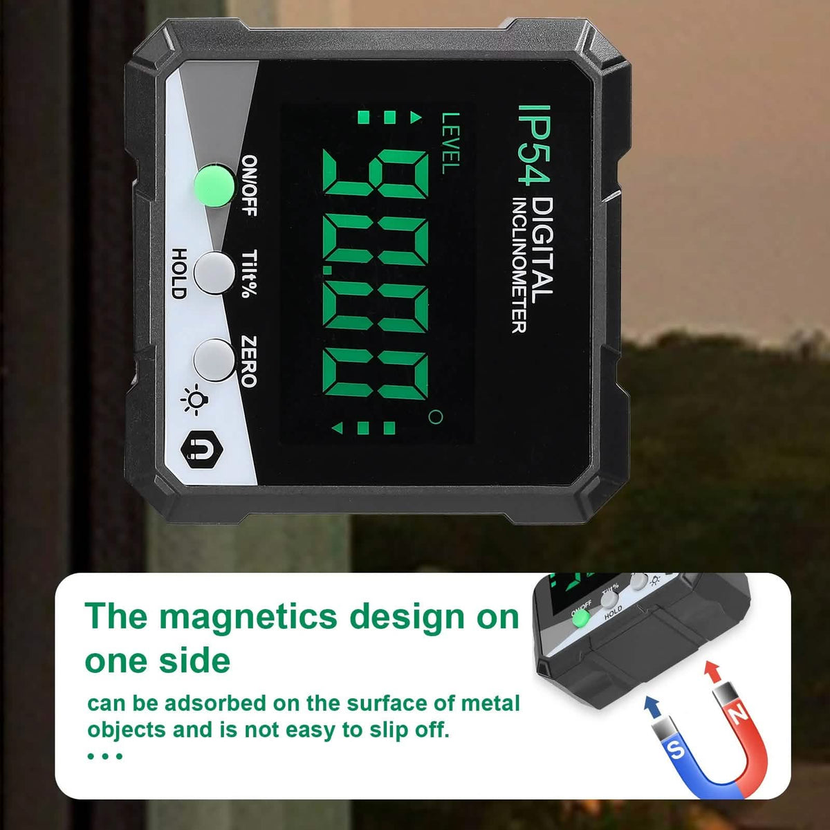 LCD Backlight Digital Protractor