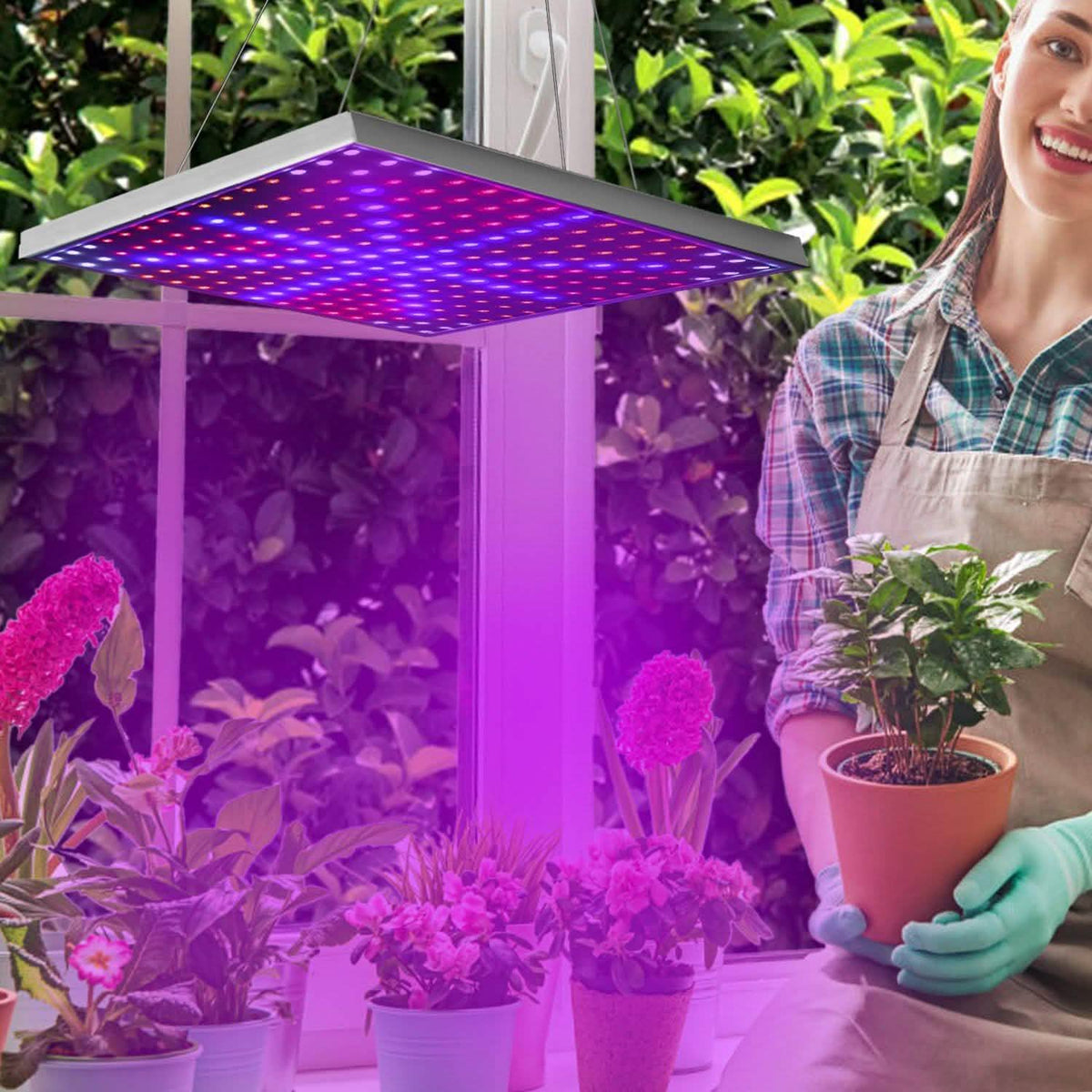 LED Grow Light Full Spectrum Hanging