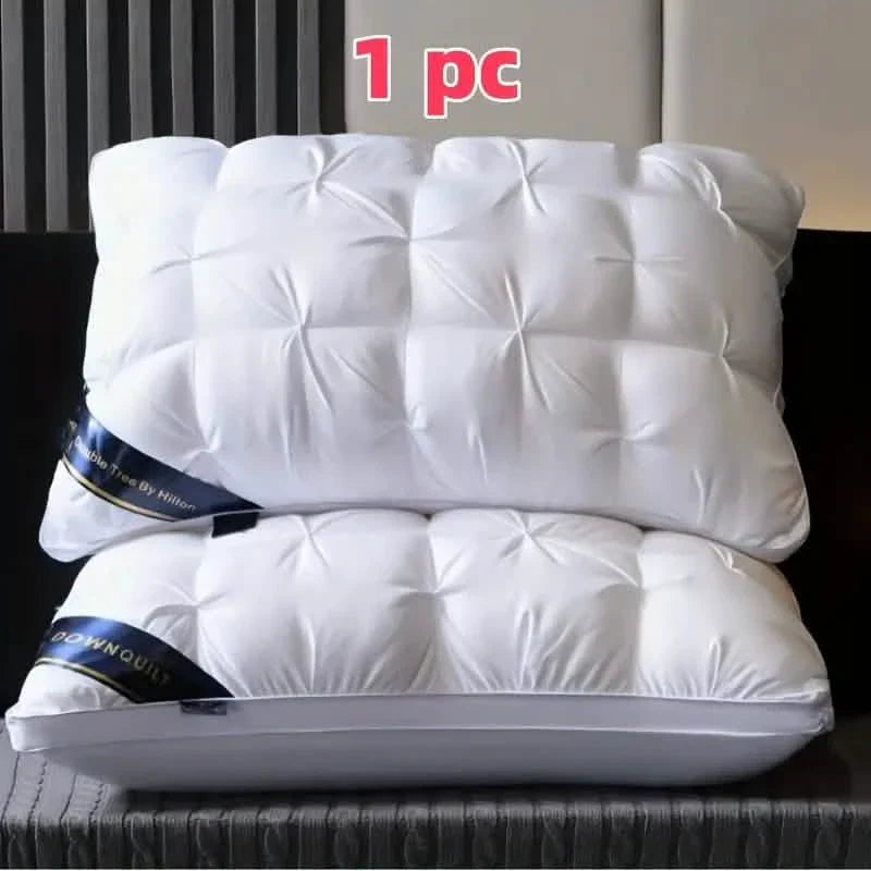 Luxury 5-Star Hotel Quality Pillow Hypoallergenic Polyester Cover