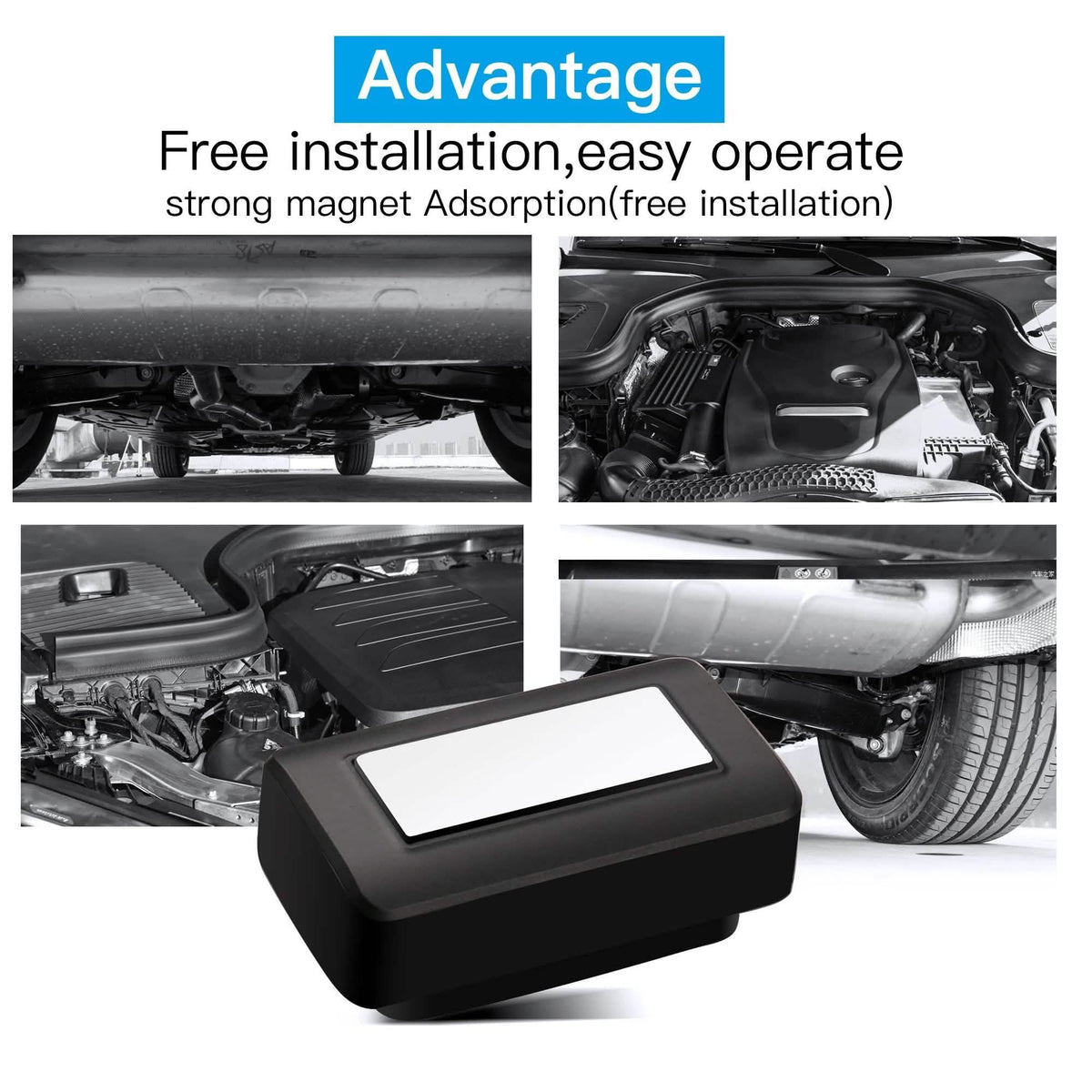 Magnetic Mini GPS Tracker Car Kid GSM GPRS Real Time Tracking Locator Hidden Spy