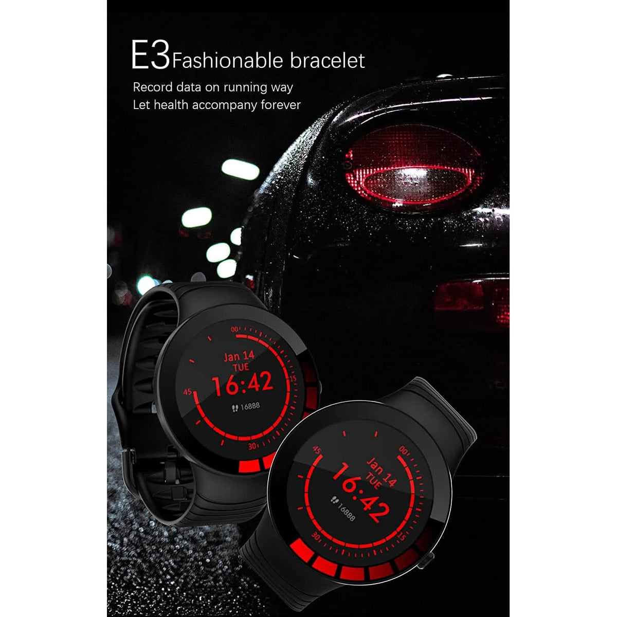 Men's Smart Watch Fitness Trackers with Heart Rate Monitor
