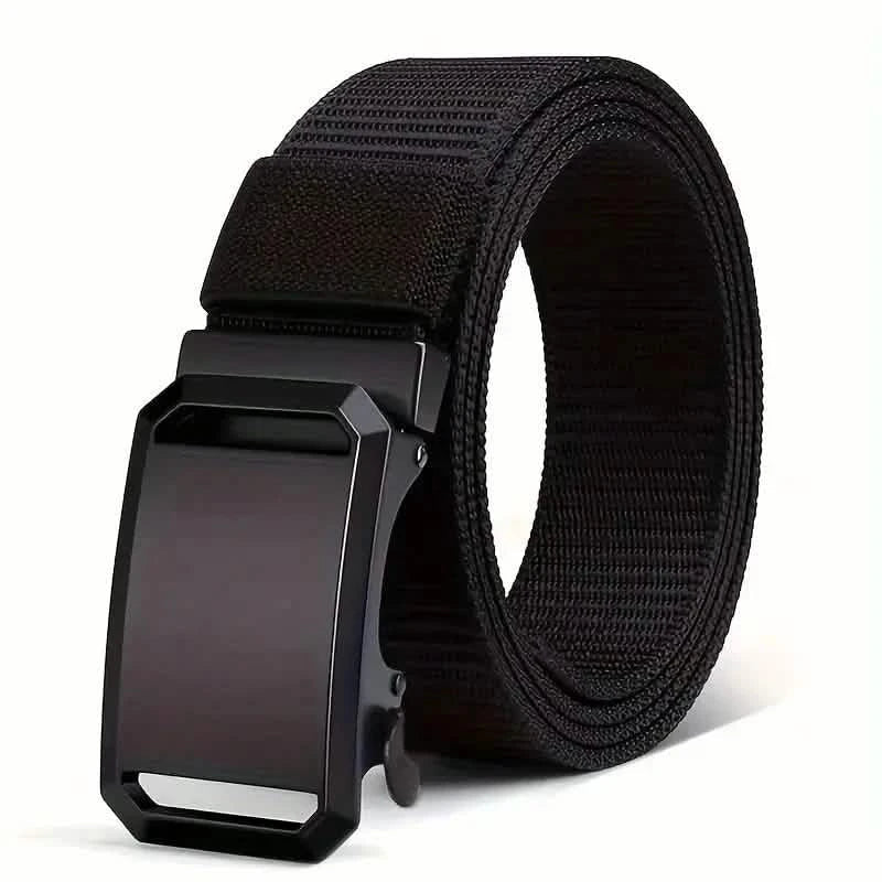 Men's Stylish Canvas Belt with Automatic Buckle