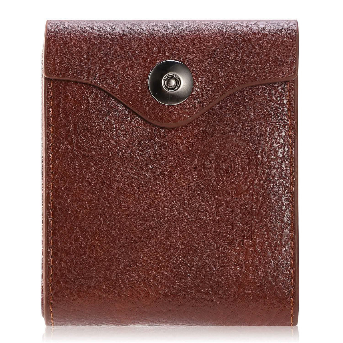 Men's Wallet PU Leather BiFold RFID Blocking Card Holder