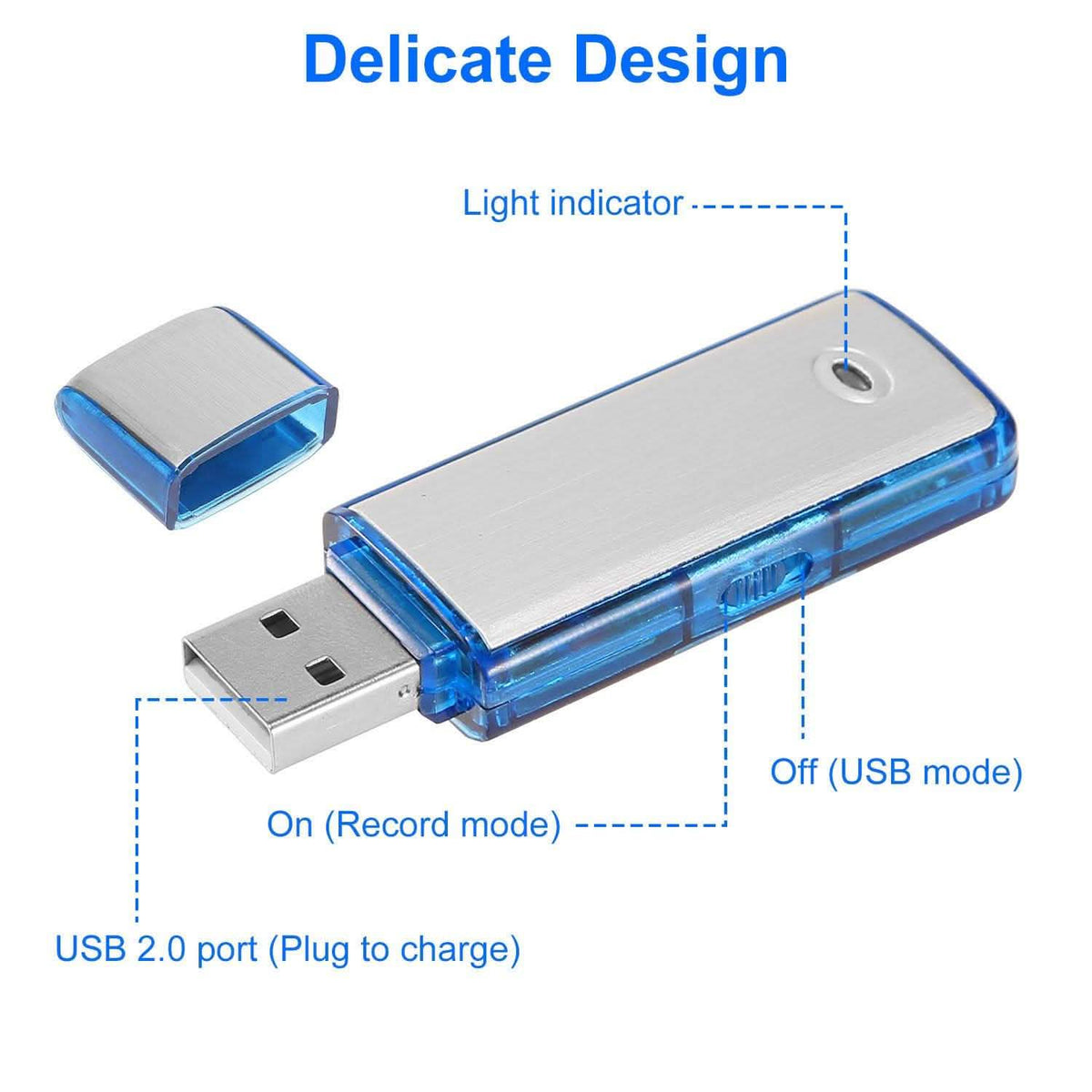 Mini Voice Digital Sound Recorder
