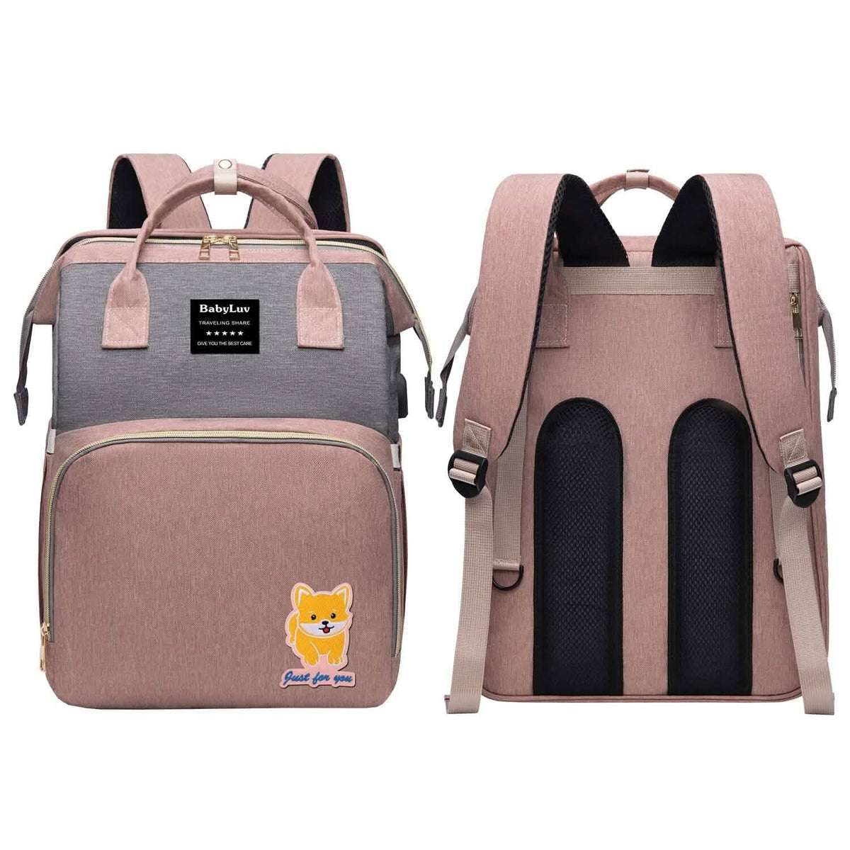 Multifunctional Diaper Bag Backpack