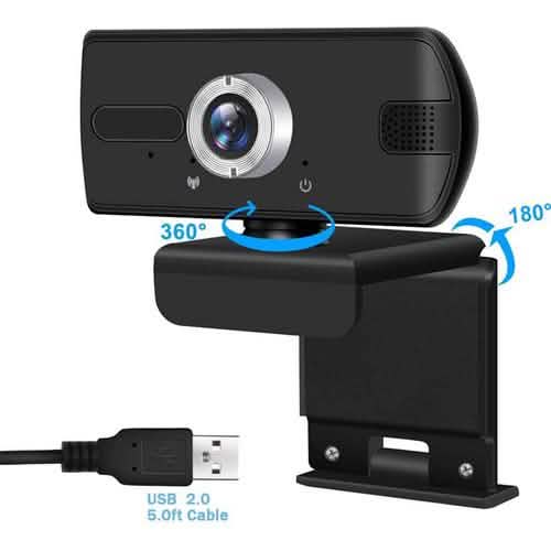 OULUCCI 1920 x 1080p USB Webcam