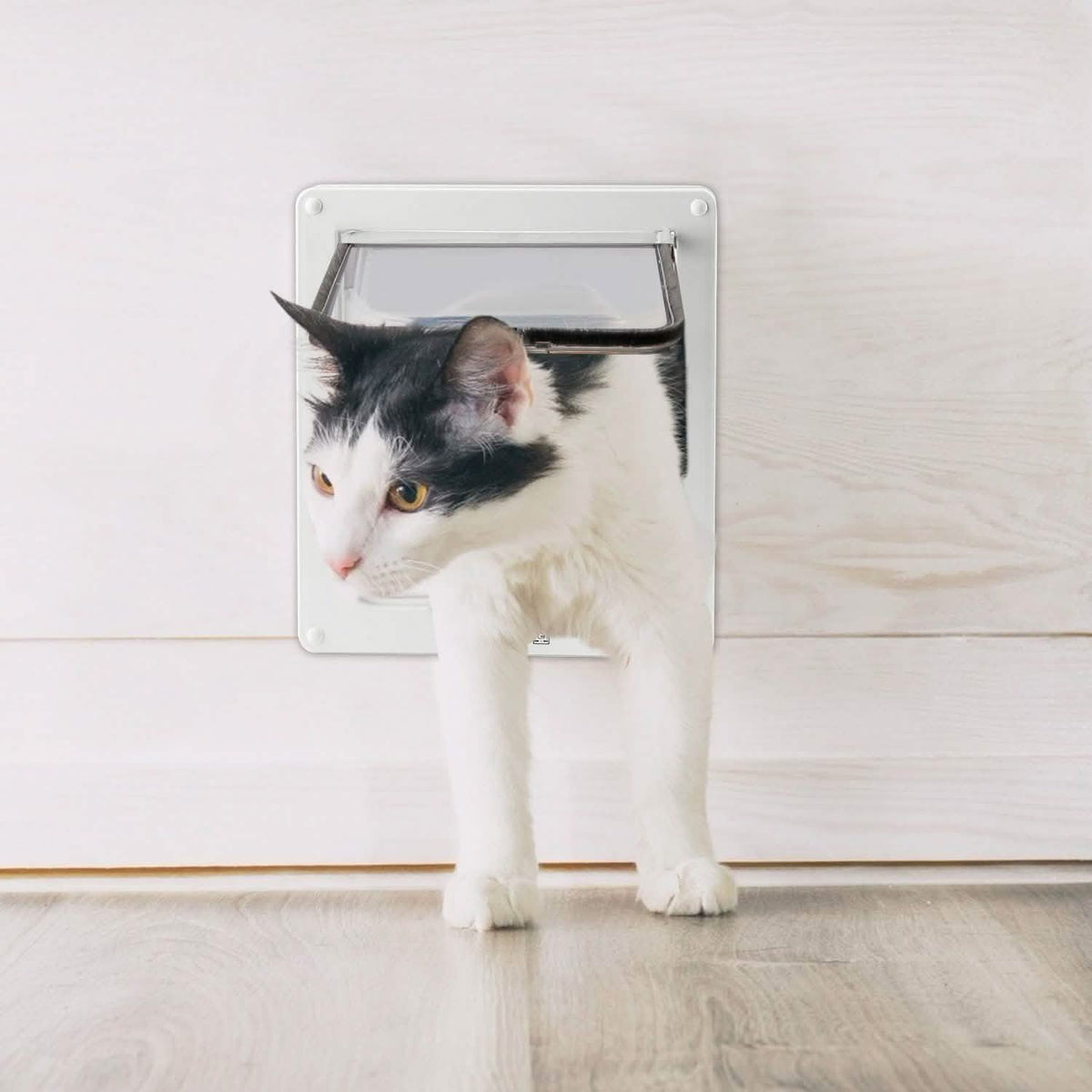 Pet 4 Way Locking Quiet Flap Door