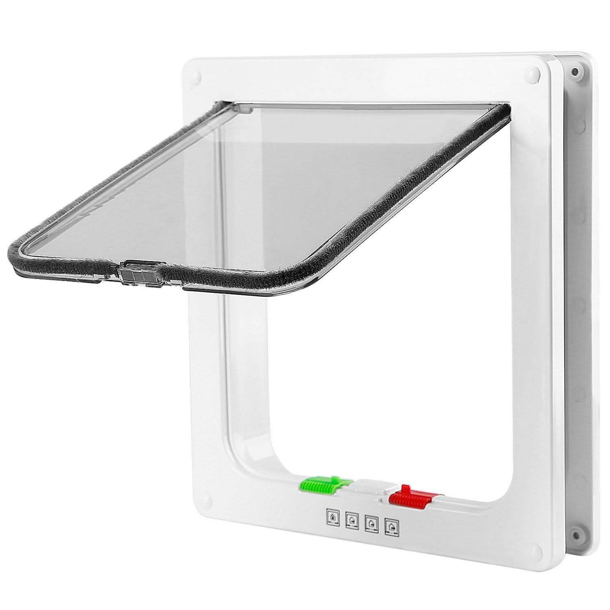 Pet 4 Way Locking Quiet Flap Door