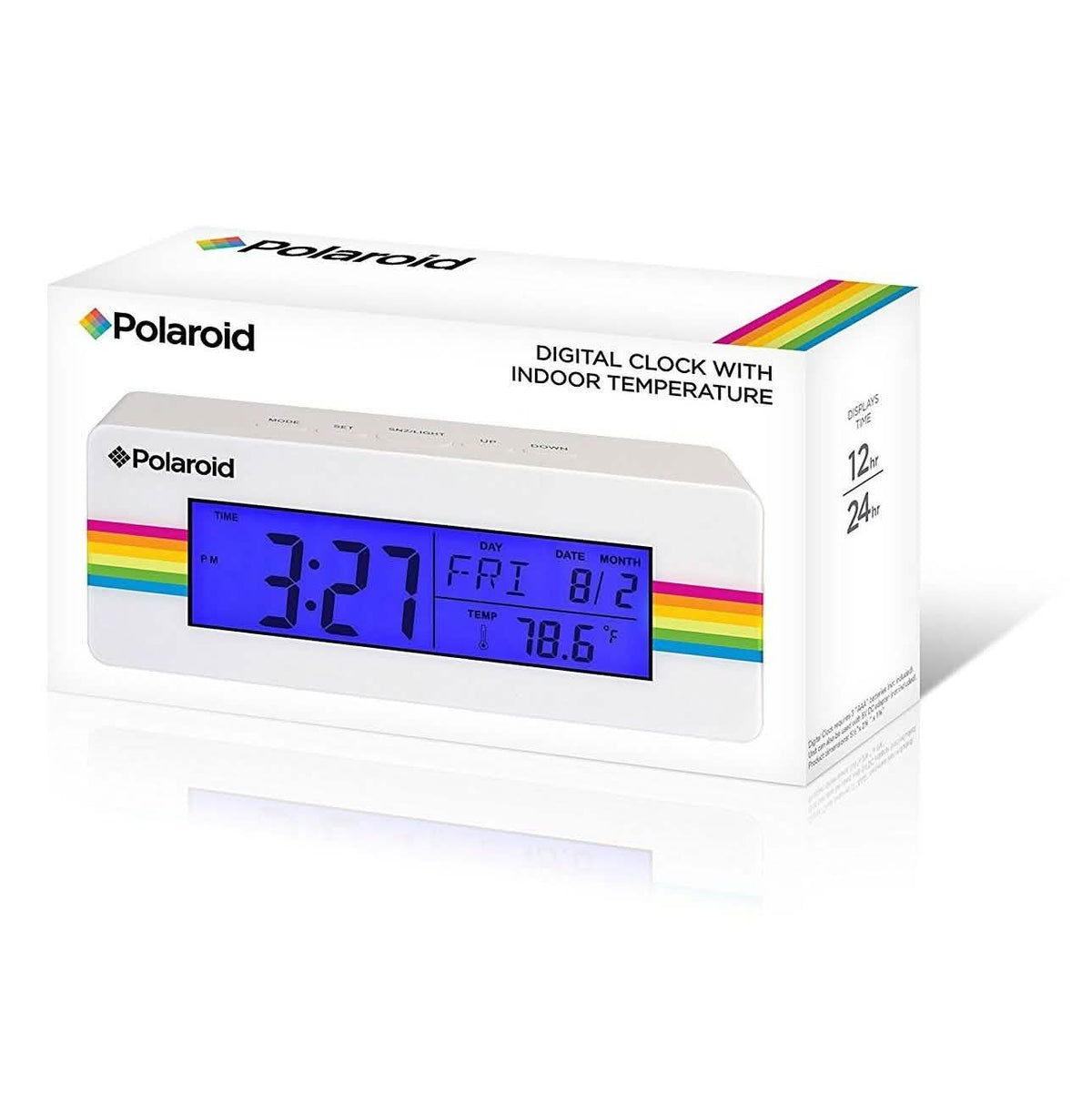 Polaroid Desktop Digital Clock