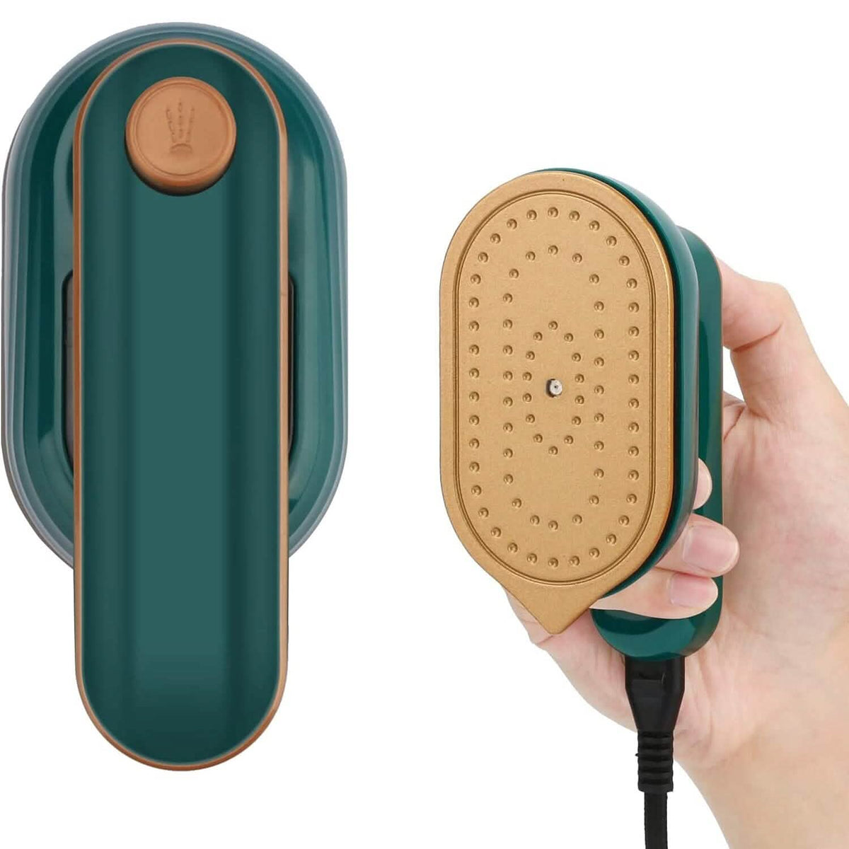 Portable Handheld Steam Iron - Non-Stick Ceramic Soleplate