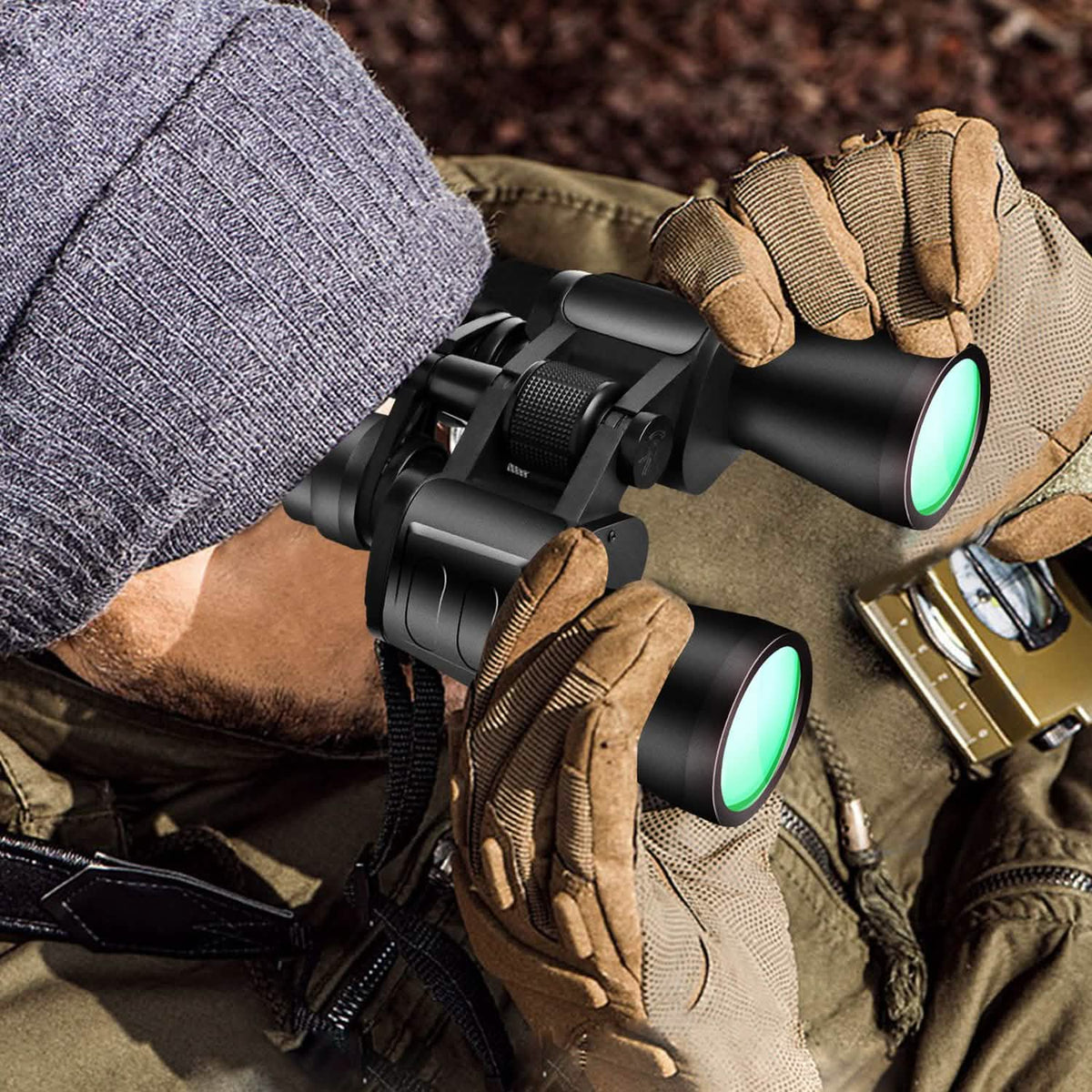 Portable Zoom Binoculars with FMC Lens