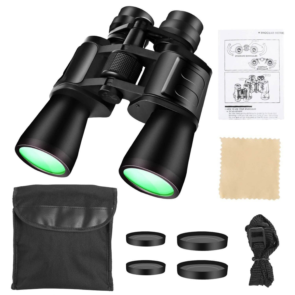 Portable Zoom Binoculars with FMC Lens