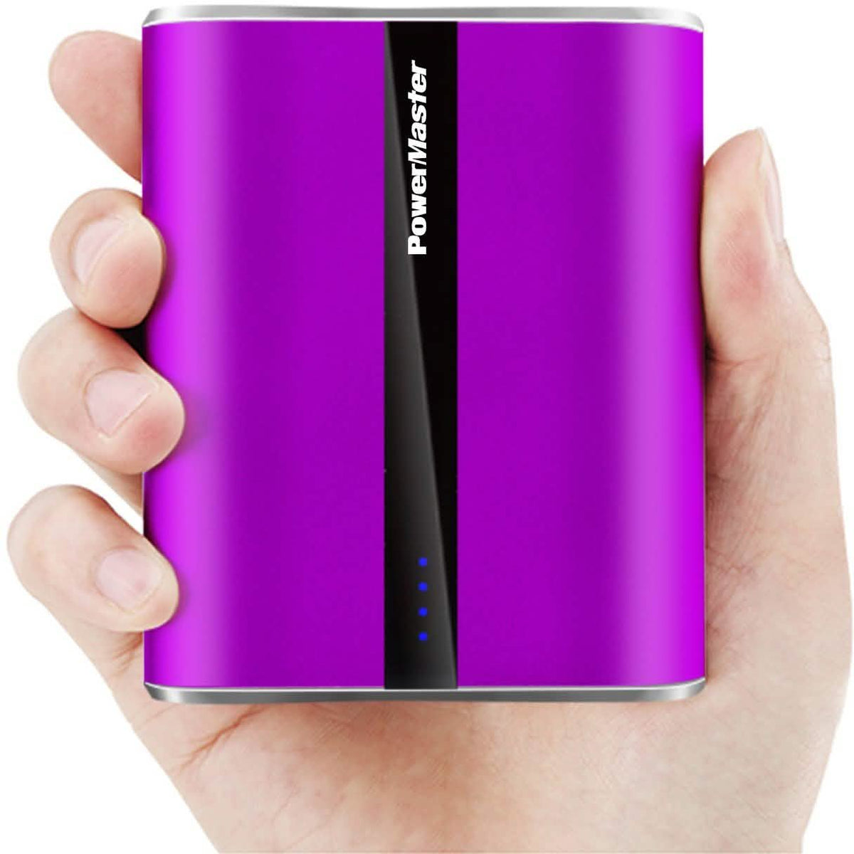 Powermaster 12000mAh Portable Charger with Dual USB Ports 3.1A Output