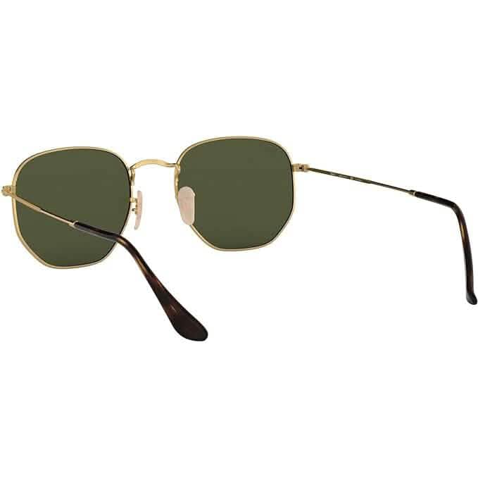 Ray-Ban Rb3548n Hexagonal Flat Lens Sunglasses (Refurbished)