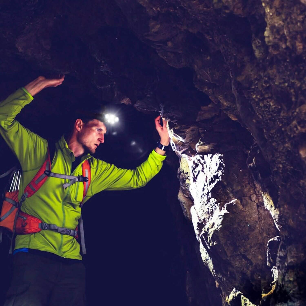Rechargeable 6 Modes Headlamp 20000 Lumen