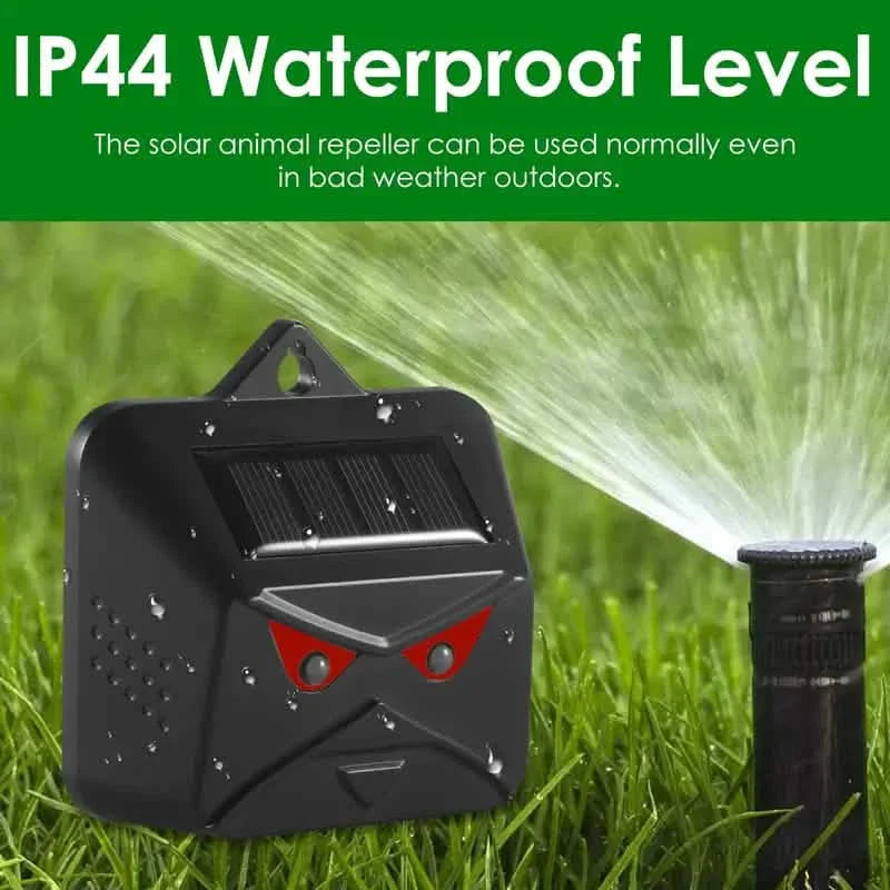 Red LED Light Waterproof Predator Repellent for Gardens