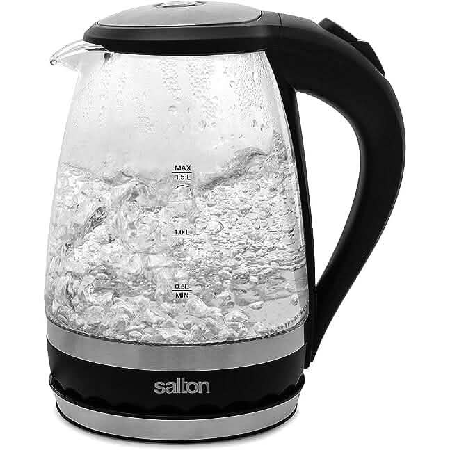 Salton Cordless Electric Glass Kettle