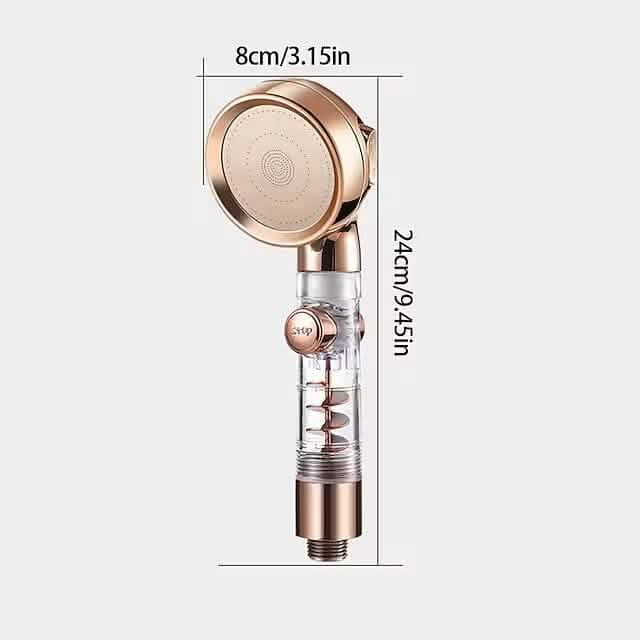 Shower Head High Pressure 3-Function SPA Shower Head