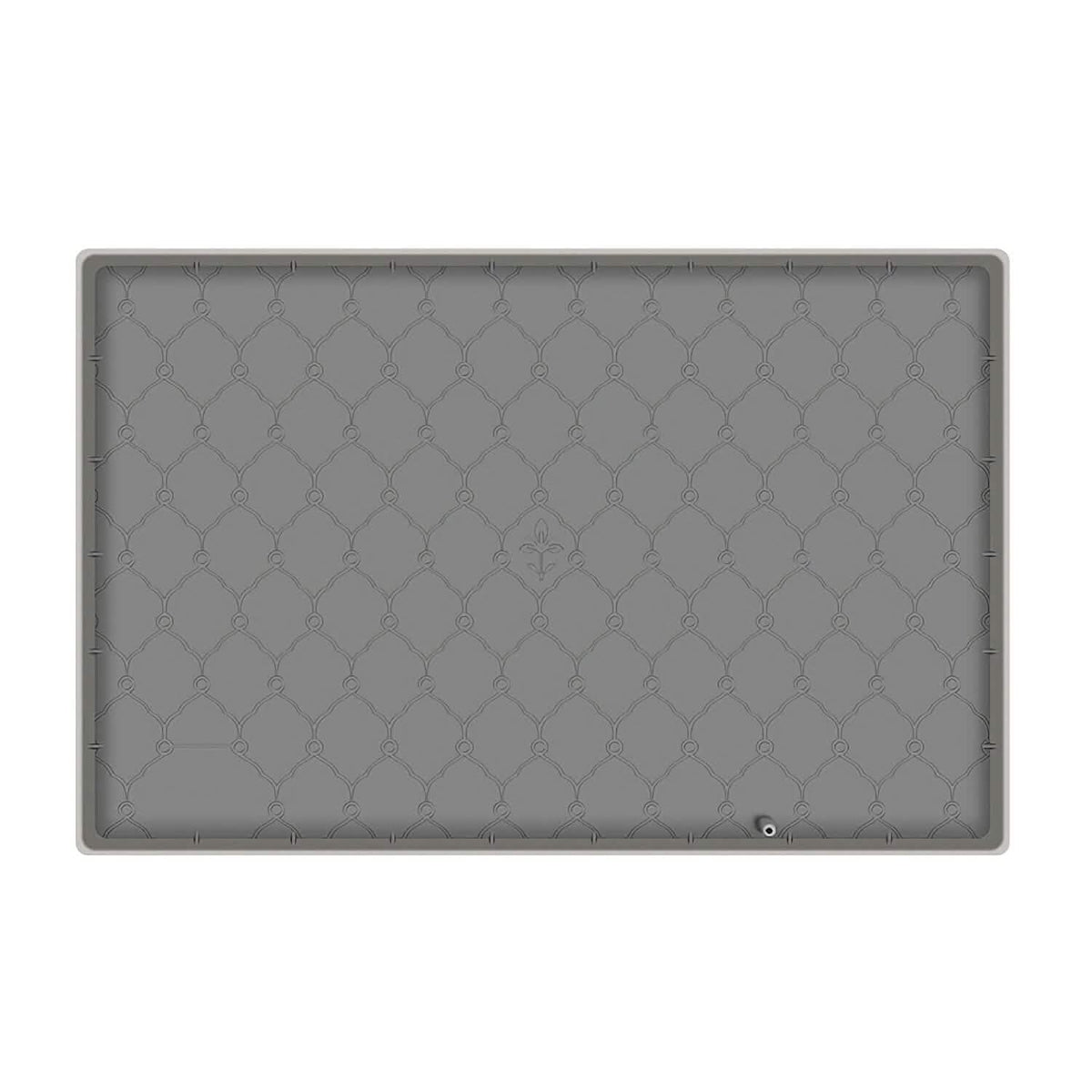 Silicone Under Sink Mat Liner with Drain Hole