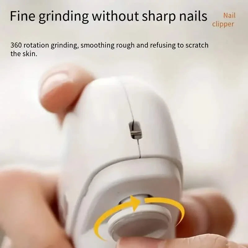 Smart Electric Nail Clipper with Anti-Pinch