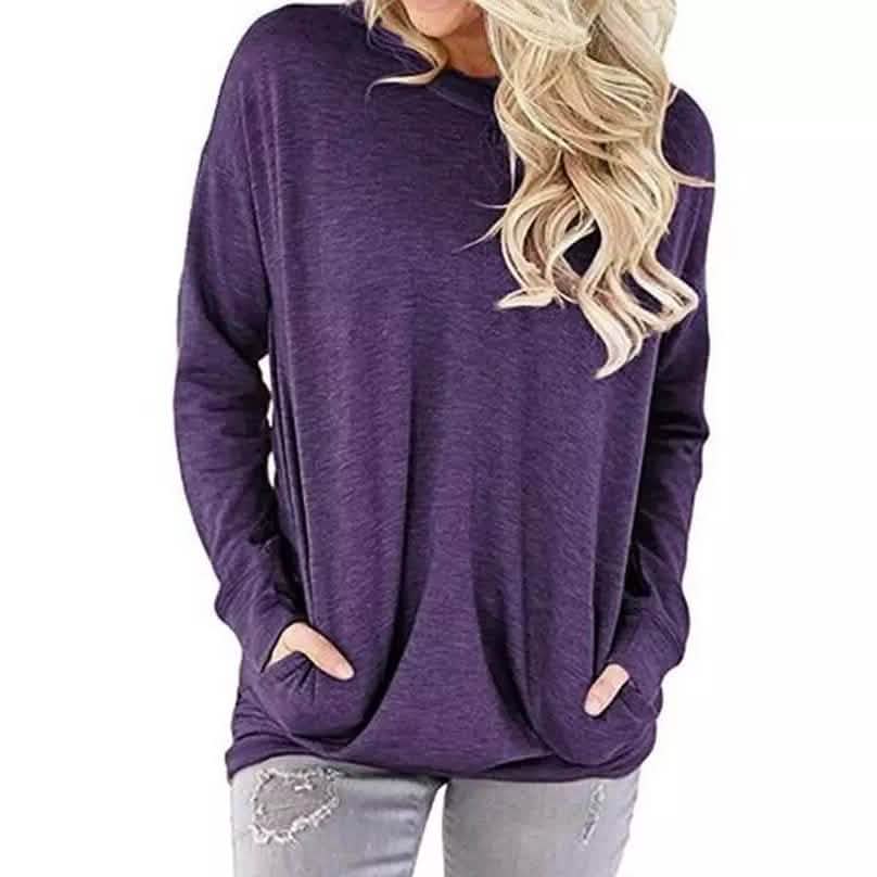 Solid Long Sleeve Shirt