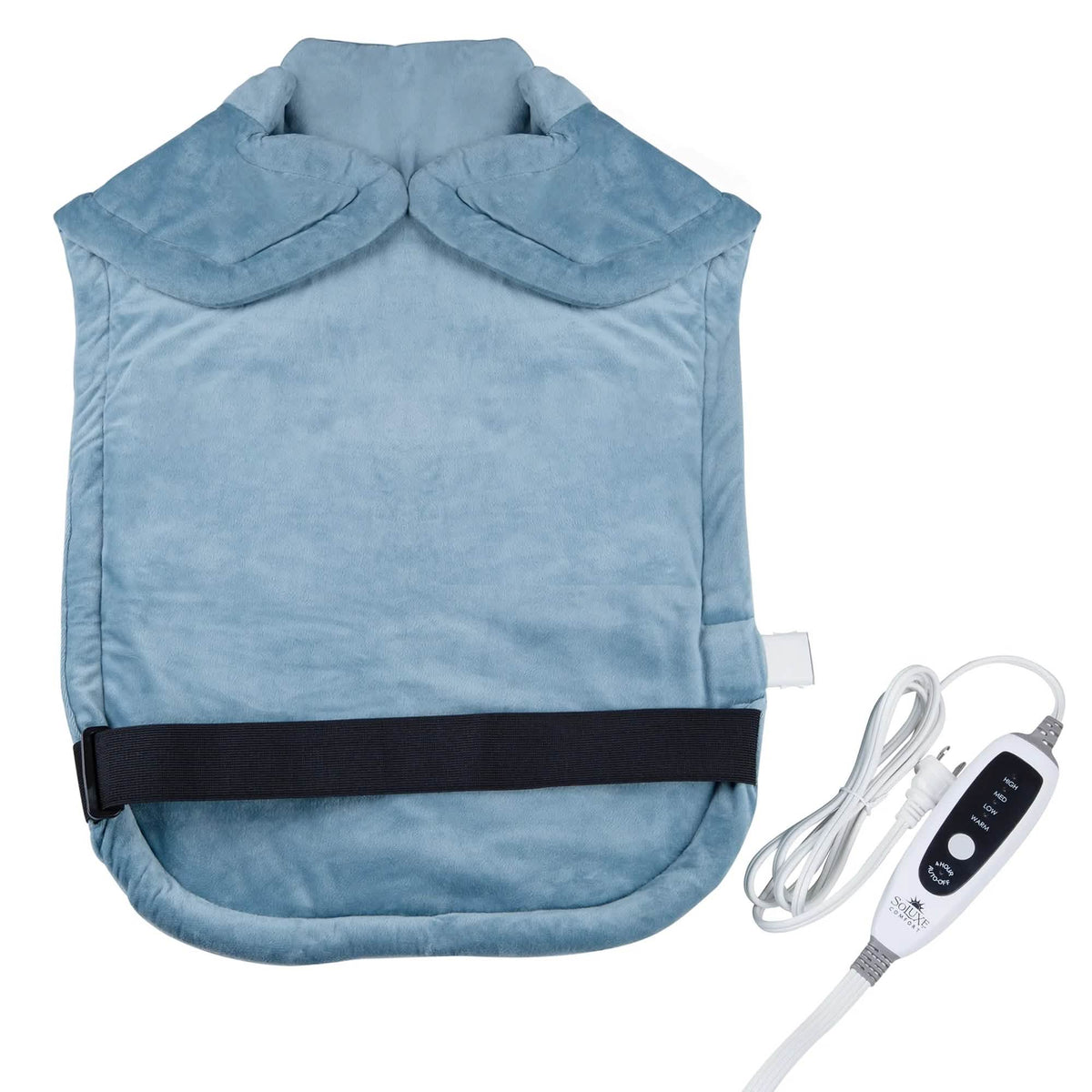 Soluxe Electric Weighted Neck and Back Heating Pad