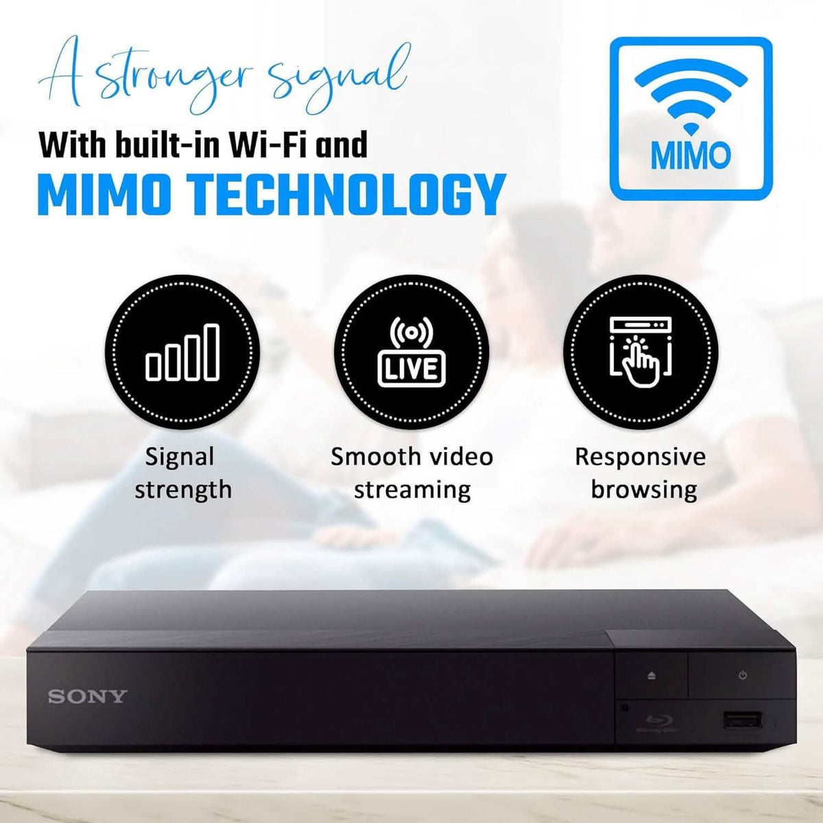 Sony 4k Blu Ray DVD Player for TV  (Refurbished)