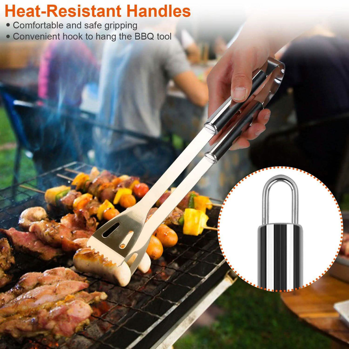 Stainless Steel BBQ Grill Tool Kit