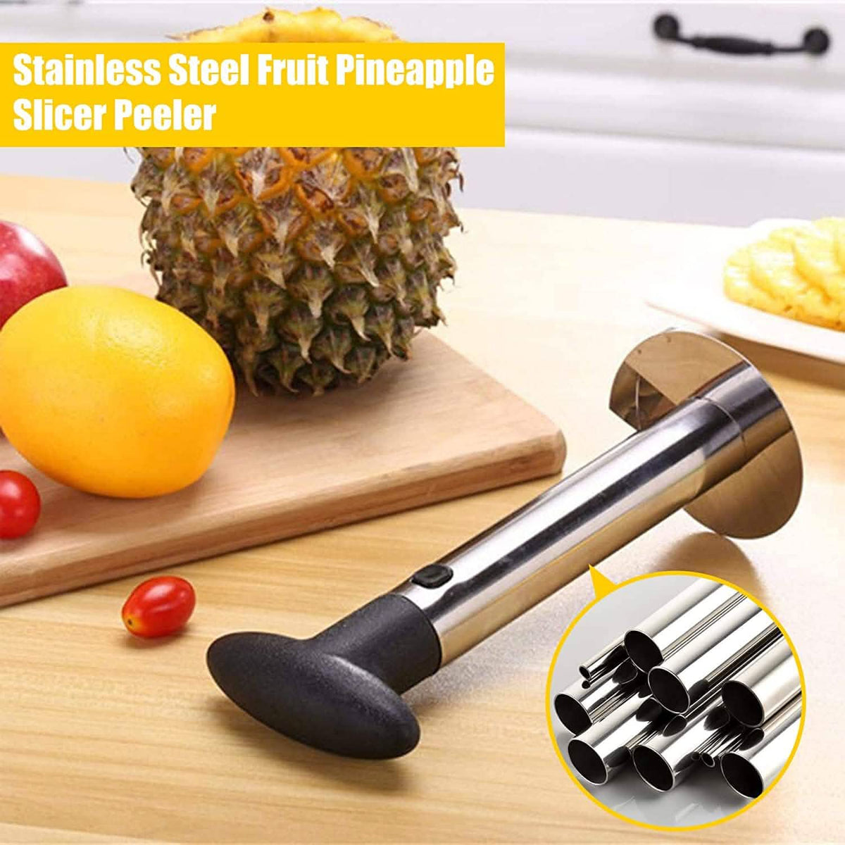Stainless Steel Fruit Pineapple Peeler Cutter