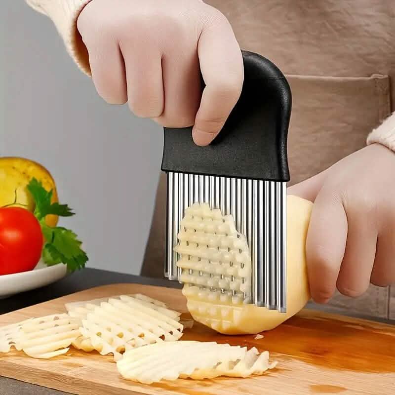 Stainless Steel Versatile Crinkle Cutter