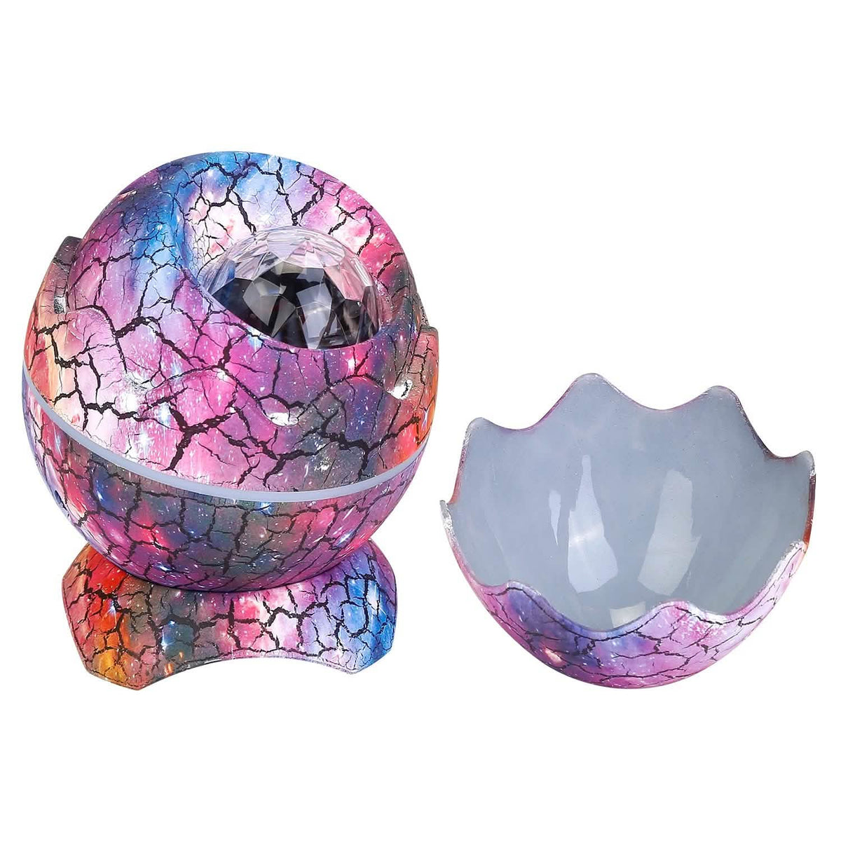 Star Project Lamp Galaxy Light Dinosaur Egg with Wireless Speaker and Remote Control