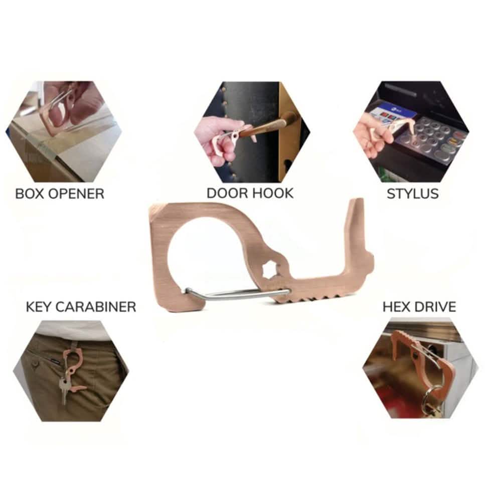 Stay Safe Carabiner Tool