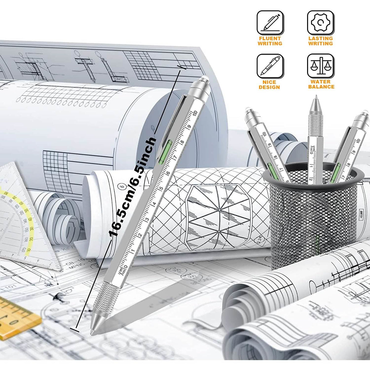 Stocking Stuffers for Men 9-in-1 Multitool Pen